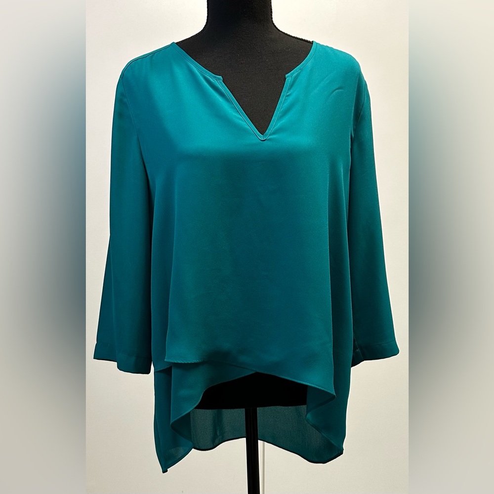 Alfani Petite Teal Blouse - Size - 14P
